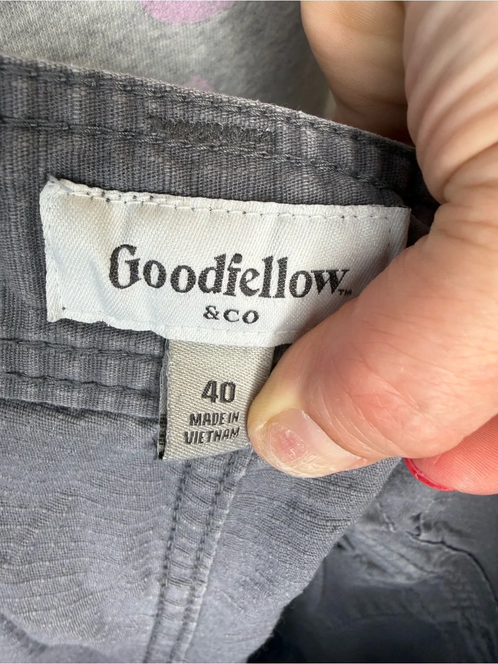 Goodfellow & Co Gray Utility Cargo Shorts